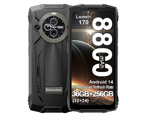 Смартфон Blackview BV8200 12/256Gb black Смартфон Blackview BV8200 12/256Gb black