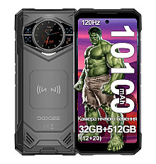 Смартфон Doogee S200X 12/512Gb black