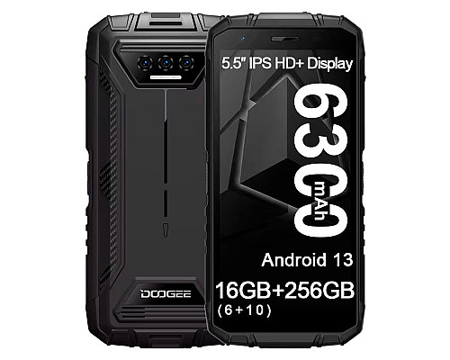 Смартфон Doogee S41 Max 6/256Gb black