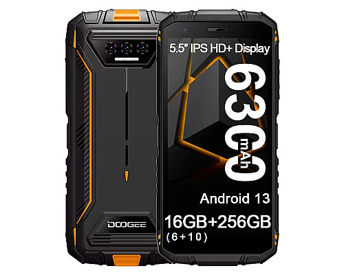 Смартфон Doogee S41 Max 6/256Gb orange