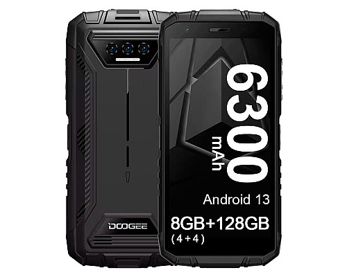 Смартфон Doogee S41 Plus 4/128Gb black