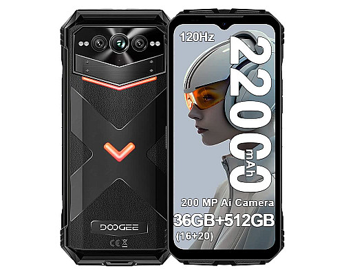 Смартфон Doogee V Max Plus 16/512Gb black