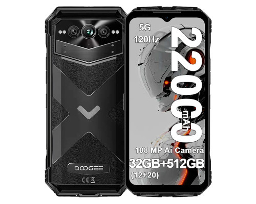 Смартфон Doogee V Max Pro 12/512Gb black Смартфон Doogee V Max Pro 12/512Gb black