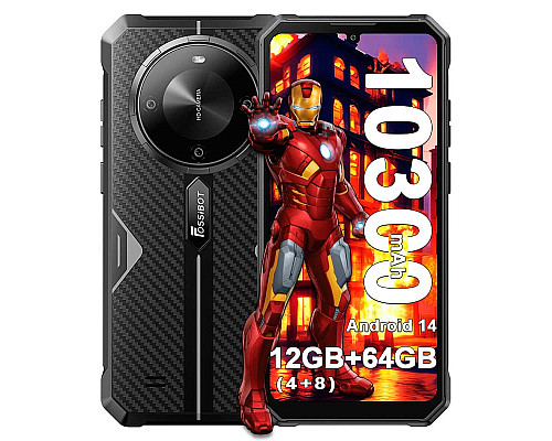 Смартфон Fossibot F105 4/64Gb black