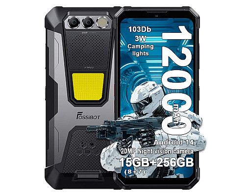 Смартфон Fossibot F106 Pro 8/256Gb black