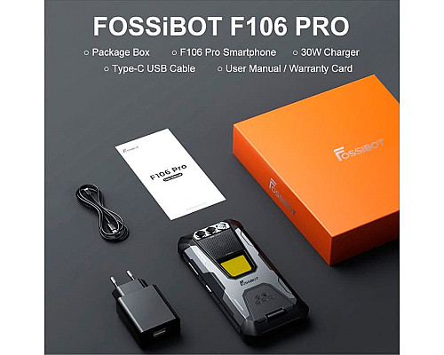 Смартфон Fossibot F106 Pro 8/256Gb black