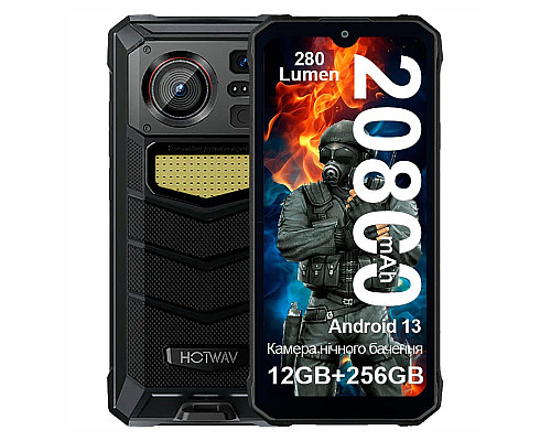 Смартфон Hotwav W11 6/256Gb black