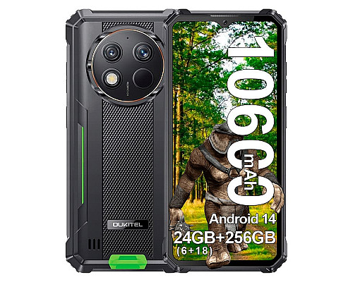 Смартфон Oukitel G1 6/256Gb green