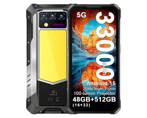 Смартфон Oukitel WP100 Titan 16/512Gb black