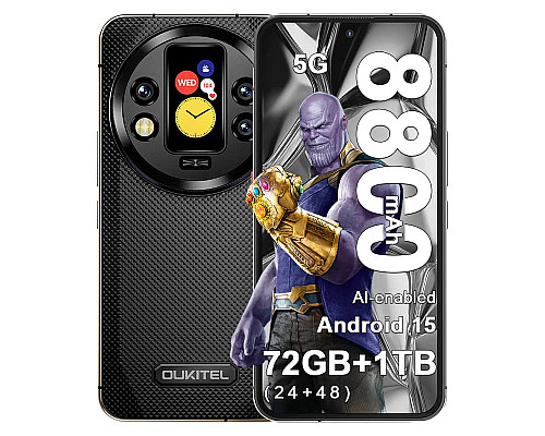 Смартфон Oukitel WP200 Pro 24/1000Gb black Смартфон Oukitel WP200 Pro 24/1000Gb black