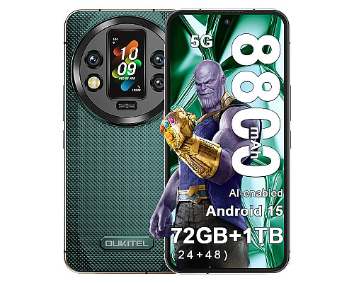 Смартфон Oukitel WP200 Pro 24/1000Gb green Смартфон Oukitel WP200 Pro 24/1000Gb green