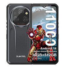 Смартфон Oukitel WP39 Pro 12/512Gb grey