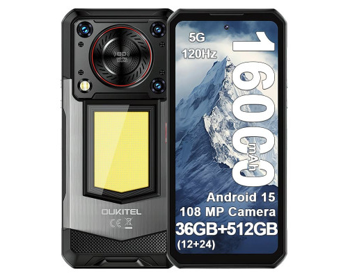 Смартфон Oukitel WP56 12/512Gb black