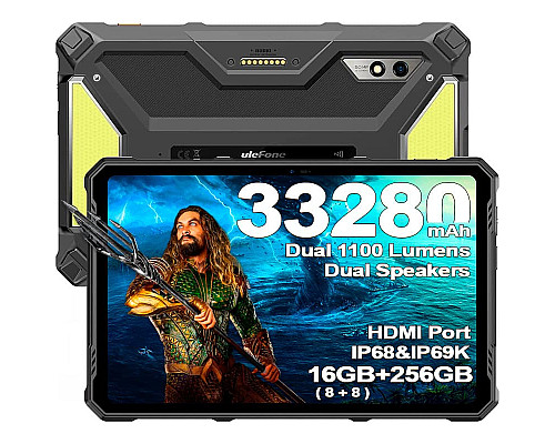 Планшет Ulefone Armor Pad 3 Pro 8/256Gb black