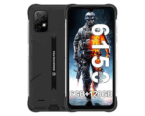 Смартфон Umidigi Bison X10 Pro 6/128Gb black