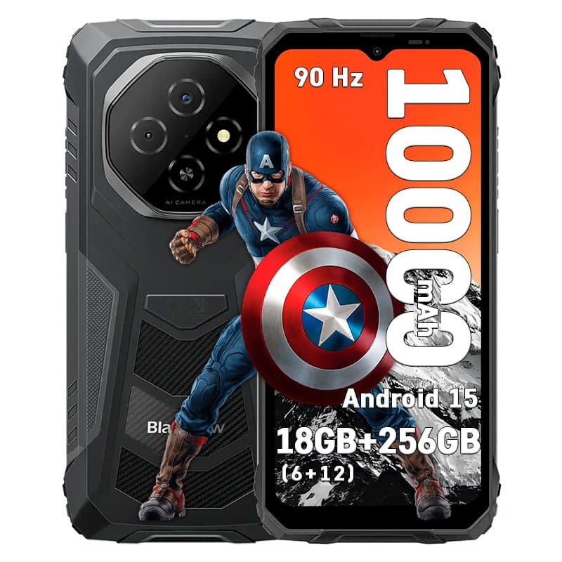 Купити Blackview Fort 1 6/256 Black у Києві та Україні